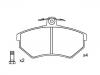 тормозная кладка Brake Pad Set:357 698 151 A