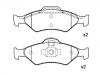 Pastillas de freno Brake Pad Set:YS61-2K021-AA