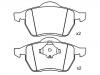 тормозная кладка Brake Pad Set:7M0 698 151