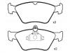 Pastillas de freno Brake Pad Set:44 83 723