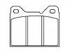 тормозная кладка Brake Pad Set:270 165