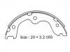 Zapata de freno Brake Shoe Set:NN2076