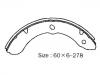 刹车蹄片 Brake Shoe Set:NR4036