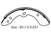 Bremsbackensatz Brake Shoe Set:W001-33-310