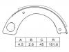 Kit mâchoire de frein Brake Shoe Set:36160-T9325