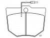 Brake Pad Set:121017