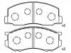 Bremsbelagsatz, Scheibenbremse Brake Pad Set:04465-28020