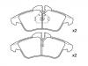 тормозная кладка Brake Pad Set:2D0 698 151