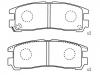 Plaquettes de frein Brake Pad Set:1251 0016