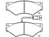 тормозная кладка Brake Pad Set:190 6427