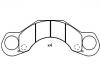 Plaquettes de frein Brake Pad Set:150428