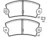 刹车片 Brake Pad Set:77 01 602 289