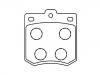 Bremsbelagsatz, Scheibenbremse Brake Pad Set:8-94115-499-0