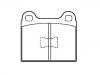 тормозная кладка Brake Pad Set:171 698 151 E