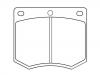 Bremsbelagsatz, Scheibenbremse Brake Pad Set:GBP90216