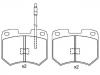 Pastillas de freno Brake Pad Set:431 698 151