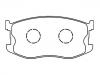 Bremsbelagsatz, Scheibenbremse Brake Pad Set:8-94442-686-0