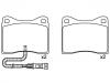 тормозная кладка Brake Pad Set:1 637 873