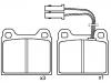 Brake Pad Set:0060 720 645