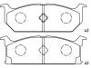 Bremsbelagsatz, Scheibenbremse Brake Pad Set:55200-62850