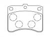 Plaquettes de frein Brake Pad Set:04491-87503