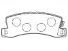 Bremsbelagsatz, Scheibenbremse Brake Pad Set:04466-33110