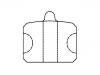 刹车片 Brake Pad Set:113 395 241