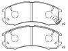 Bremsbelagsatz, Scheibenbremse Brake Pad Set:3 401 278