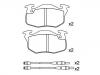 тормозная кладка Brake Pad Set:95 659 340