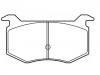 Plaquettes de frein Brake Pad Set:180942