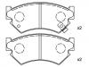 тормозная кладка Brake Pad Set:72519-3040