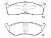 Plaquettes de frein Brake Pad Set:101 889S