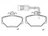 Bremsbelagsatz, Scheibenbremse Brake Pad Set:655799999