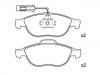 Brake Pad Set:0060 717 131 44