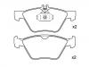 Plaquettes de frein Brake Pad Set:002 420 50 20