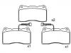 Plaquettes de frein Brake Pad Set:9 948 030