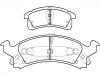 Bremsbelagsatz, Scheibenbremse Brake Pad Set:12510005