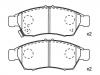 Pastillas de freno Brake Pad Set:55810-54G00