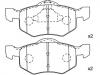 Bremsbelagsatz, Scheibenbremse Brake Pad Set:4 096 346