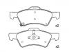 Plaquettes de frein Brake Pad Set:05019803AA