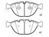 Pastillas de freno Brake Pad Set:34 11 2 180 420