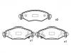 Bremsbelagsatz, Scheibenbremse Brake Pad Set:04465-0D010