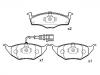 刹车片 Brake Pad Set:8Z0 698 151