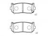 Plaquettes de frein Brake Pad Set:0K2FC-26-28Z