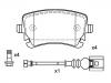 刹车片 Brake Pad Set:7H0 698 451