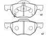 Bremsbelagsatz, Scheibenbremse Brake Pad Set:45022-SEA-E01