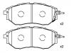 刹车片 Brake Pad Set:26296-AG000