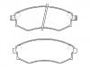 Plaquettes de frein Brake Pad Set:48130-08050