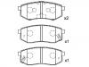 Brake Pad Set:53302-M2A01