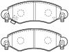 Bremsbelagsatz, Scheibenbremse Brake Pad Set:47 06 835